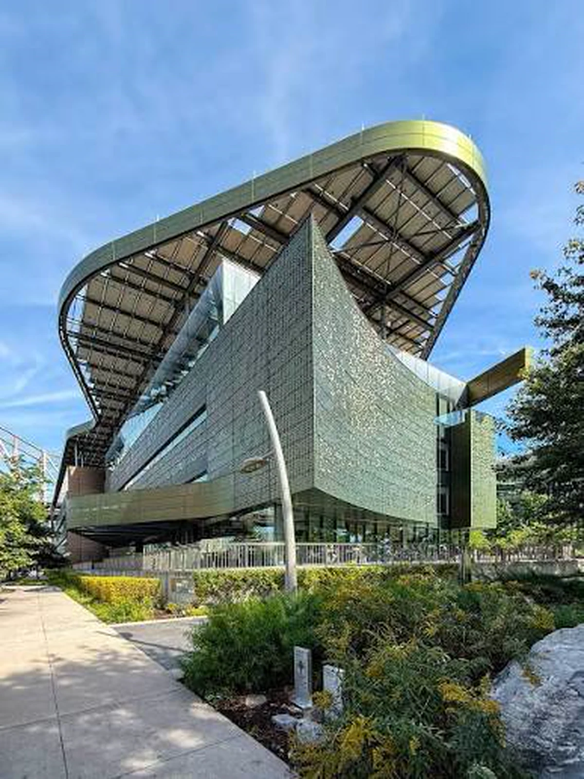Cornell Tech's Bloomberg Center on Roosevelt Island, the venue for EmpireHacks 2026.